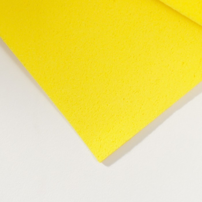 Фоамиран иранский 0,8-1 мм (жёлтый/112) 60х70 см Фоамиран иранский 0,8-1 мм (жёлтый/112) 60х70 см