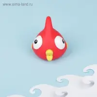 Игрушка для ванны «Рыбка», с пищалкой, цвет МИКС