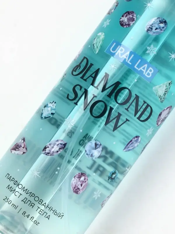 Парфюмированный мист для тела Diamond Snow, 250 мл, URAL LAB Парфюмированный мист для тела Diamond Snow, 250 мл, URAL LAB