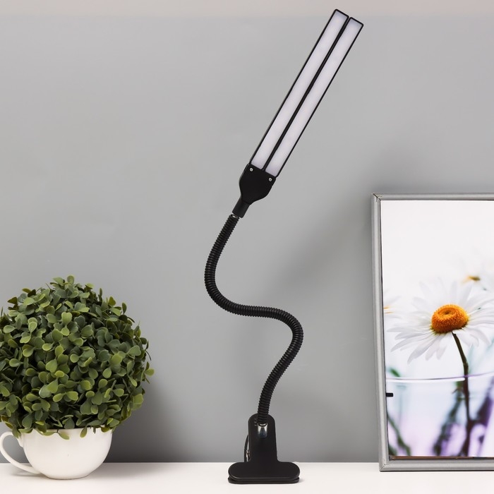 Настольная лампа Настольная лампа "Семи" LED 5Вт 6000К черный 7,5х10,5х65 см