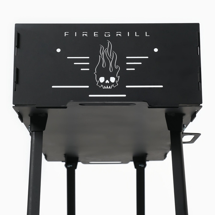 Мангал с ножками FIREGRILL, 2 мм, 74.7×37.5×72.3 см