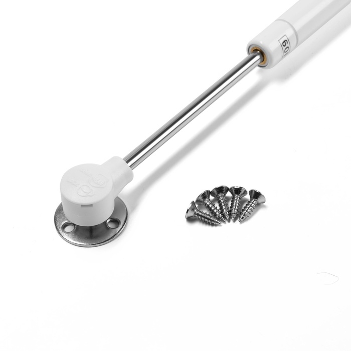 Газлифт 60N CAPPIO, доводчик, бесшумное открывание/закрывание, белый, 2 шт. Газлифт 60N CAPPIO, доводчик, бесшумное открывание/закрывание, белый, 2 шт.