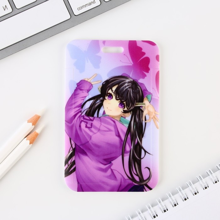 Чехол для бейджа «Аниме», 6,9 х 11 см Чехол для бейджа «Аниме», 6,9 х 11 см