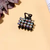 Крабик для волос «Классик», 2.5 см, чёрный