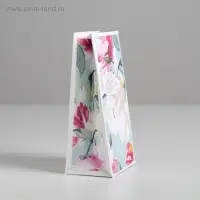 Пакет подарочный без ручек &laquo;Gift for you&raquo;, 10 х 19.5 х 7 см