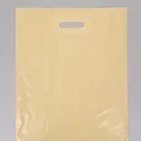 Пакет полиэтиленовый с вырубной ручкой, Кофе с молоком 40-50 См, 60 мкм