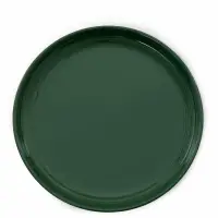 Блинница новогодняя Доляна &laquo;Праздник к нам приходит&raquo;, 23.5&times;23.5&times;9.7 см, доломит, белая, зелёная