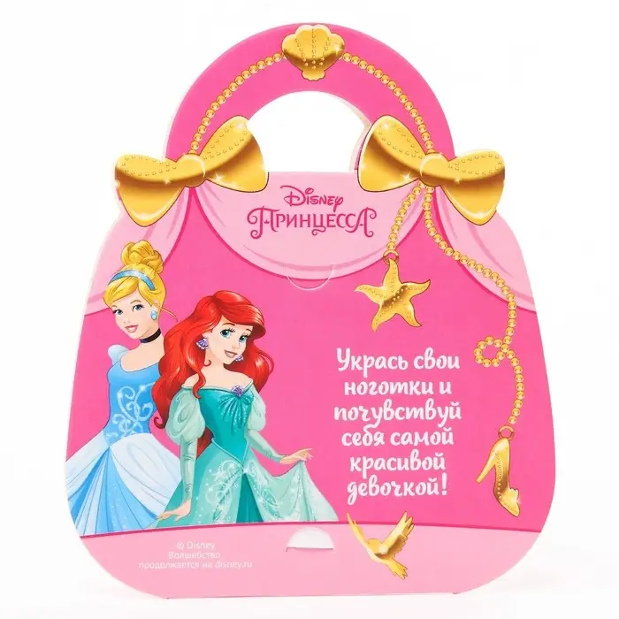 Маникюрный набор. Наклейки для ногтей, Принцессы