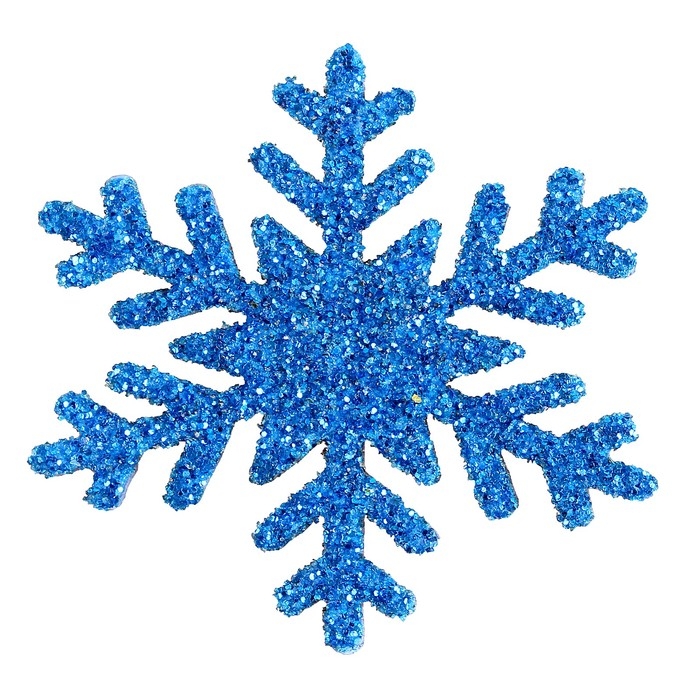 Новый год! Декор «Снежинки» на клеевой основе, набор 12 шт. Новый год! Декор «Снежинки» на клеевой основе, набор 12 шт.