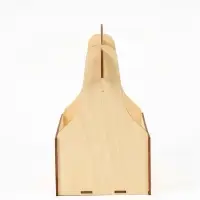 Ящик деревянный подарочный, 20&times;12&times;20 см, с ручкой, разборный