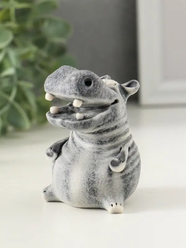Сувенир Сувенир "Бегемот сидит" 7 см