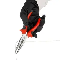 Длинногубцы прямые 160 мм AVS DLG0160-S