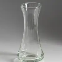 Ваза, h=20 см, d=7 см, стекло, прозрачная
