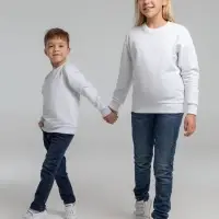 Свитшот Toima Kids 2.0, белый, 6 лет