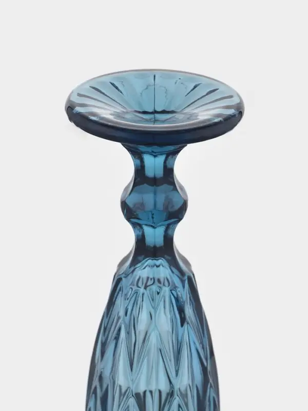 Набор бокалов из стекла для шампанского Magistro &laquo;Круиз&raquo;, 160 мл, 7&times;20 см, 6 шт., синий