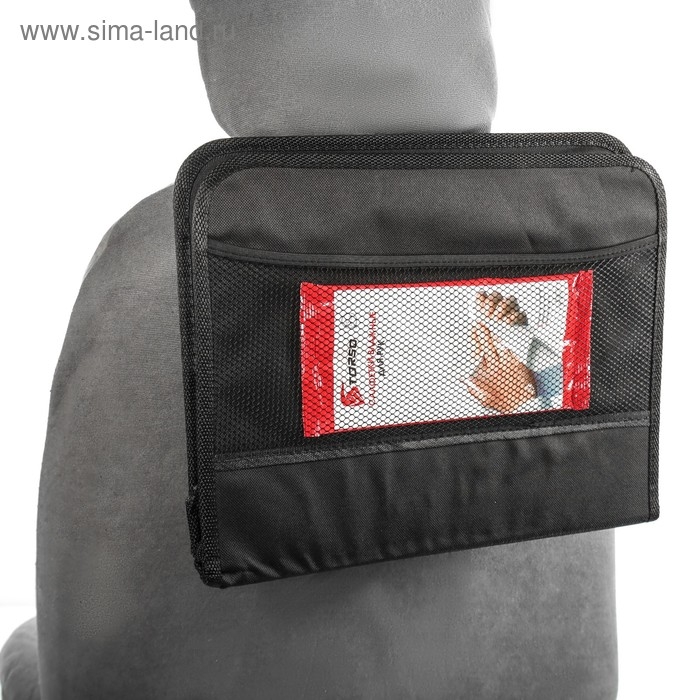 Столик-органайзер TORSO, автомобильный, крепление на спинку сиденья Столик-органайзер TORSO, автомобильный, крепление на спинку сиденья