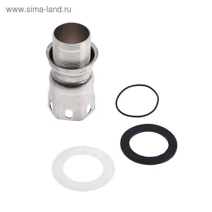 Cмеситель для раковины Accoona A9690, однорычажный, с гайкой, нержавеющая сталь