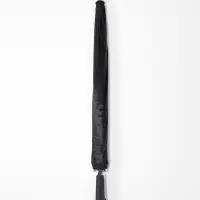 Зонт - трость полуавтоматический &laquo;Однотонный&raquo;, 16 спиц, R=48/55 см, d=96 см, чёрный