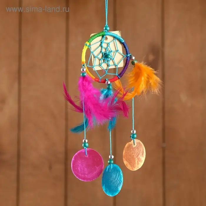 Ловец снов Ловец снов "Нежность" разноцветный 6х0,5х20 см