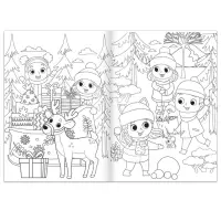 Раскраски новогодние «Любимый Новый год», набор 4 шт. по 16 стр., формат А4 Раскраски новогодние «Любимый Новый год», набор 4 шт. по 16 стр., формат А4