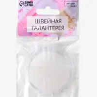 Воск для ниток в футляре, парафин, d=5 см