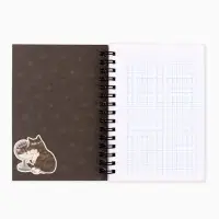Записная книжка А6, 100 листов, в клетку &laquo;Мемные коты&raquo;
