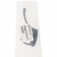 Крючок мебельный ТУНДРА TKd=002 LIGHT, двухрожковый, черный