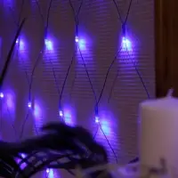 Гирлянда &laquo;Сеть&raquo; 1.6&times;1.6 м, IP20, прозрачная нить, 144 LED, свечение &laquo;Флаг России&raquo;, 220 В