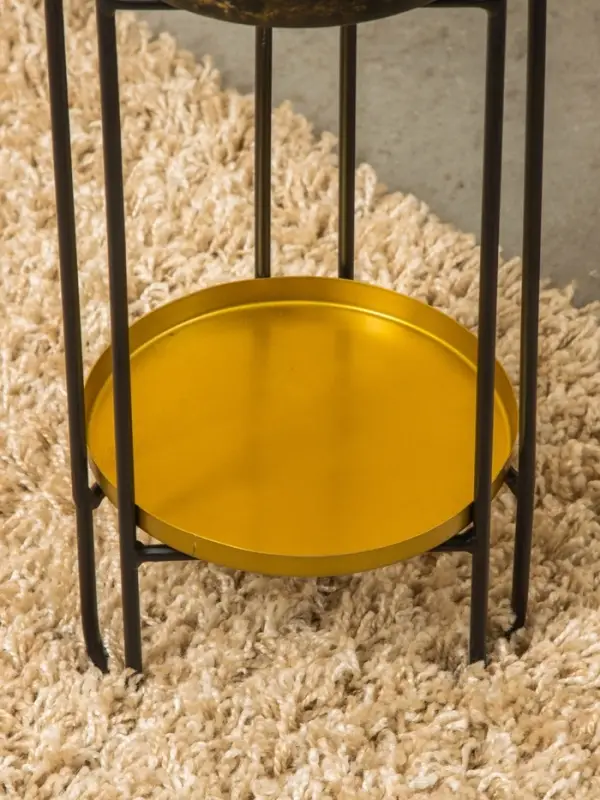 Кашпо на подставке  Кашпо на подставке "Хани" железо 18х18х56 см