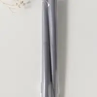 Набор свечей античных 25 см, 2 шт., 58 г, 7 ч, серый