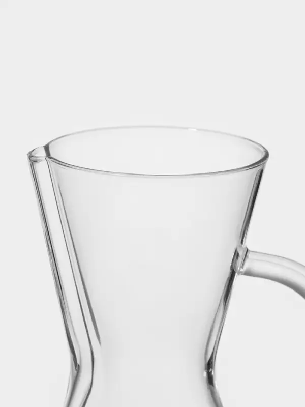 Кофеварка кемекс для кофе &laquo;Типика&raquo;, 600 мл, с мерной шкалой, стекло, прозрачная