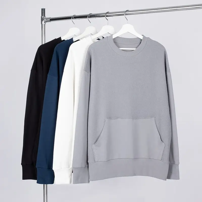 Свитшот оверсайз унисекс Vozduh, молочно-белый, размер XS/S Свитшот оверсайз унисекс Vozduh, молочно-белый, размер XS/S