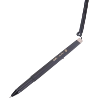 Ручка гелевая на подставке на липуч Deli д.ш. 0,7 мм, линия 0,5 мм, синяя