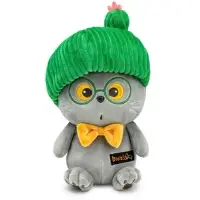 Мягкая игрушка &laquo;Кот Басик. Ботаник&raquo;, 16 см
