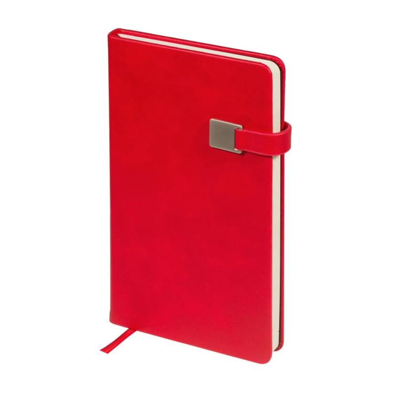 Ежедневник недатированный  А5 Premier (красный) 3-686/01
