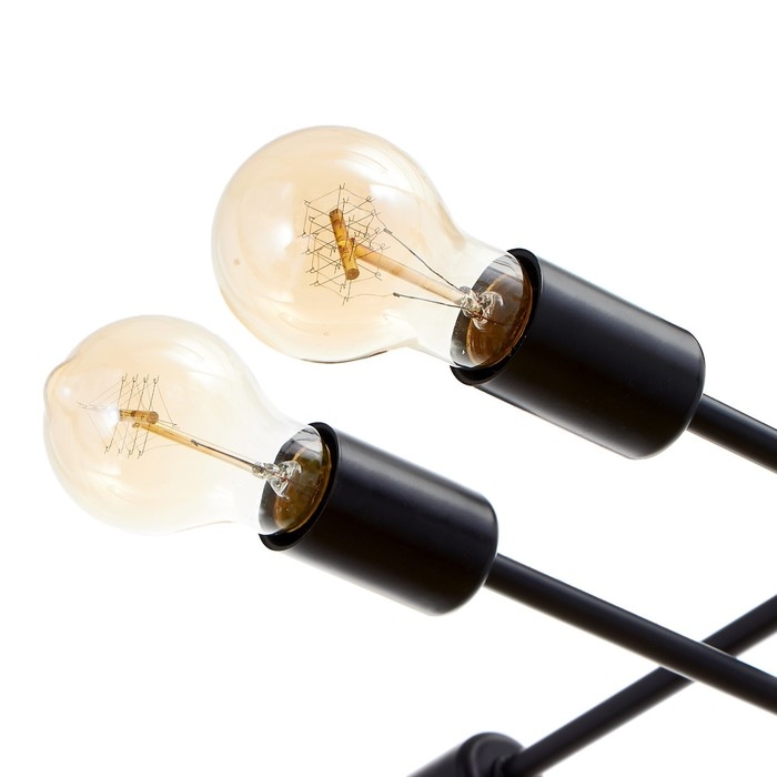 Люстра 2549/1 E27 40Вт черный 70х70х20 см BayerLux Люстра 2549/1 E27 40Вт черный 70х70х20 см BayerLux