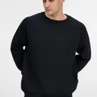 Свитшот унисекс Avenu, черный, размер XL/XXL