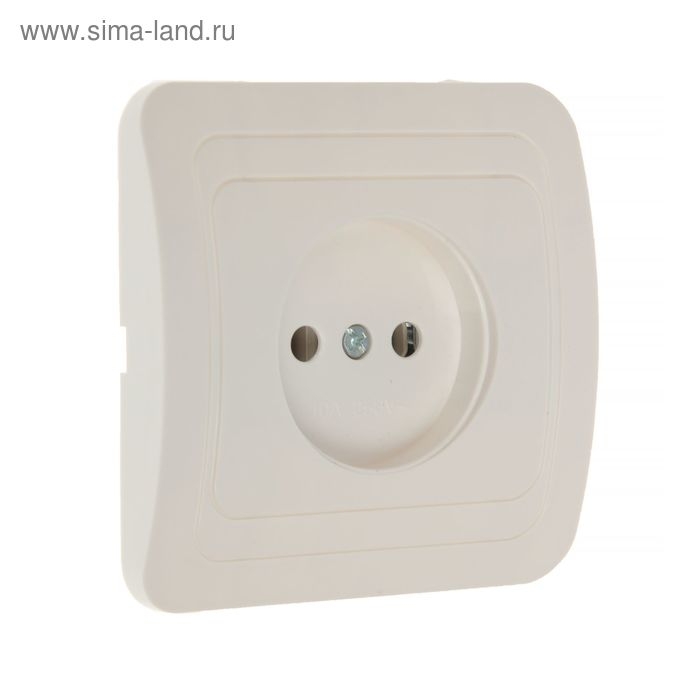 Розетка Smartbuy  Розетка Smartbuy "Марс", 10 А, одноместная, скрытая, без з/к, белая
