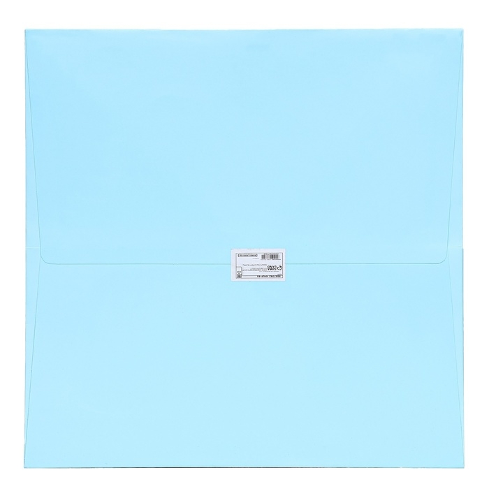 Пакет под торт, голубой, 40 х 40 х 40 см