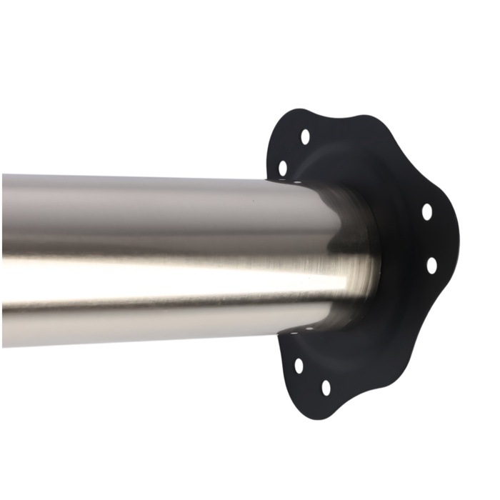 Опора мебельная, барная, ТУНДРА, 60х1100 мм, цвет сатин никель Опора мебельная, барная, ТУНДРА, 60х1100 мм, цвет сатин никель