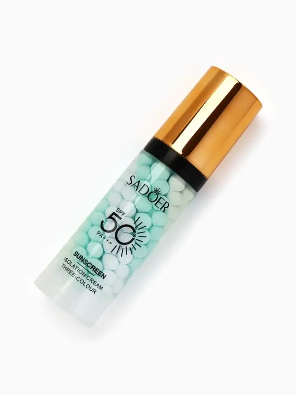 Крем-консилер под макияж 3 в 1, трехцветный