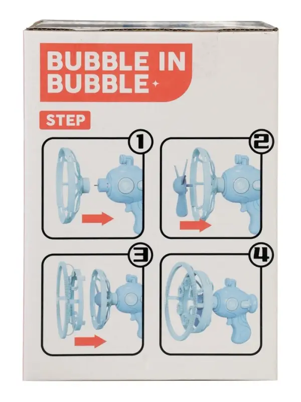 Генератор мыльных пузырей "Мега пузыри", работает от батареек