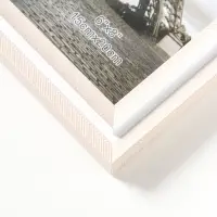 Фоторамка пластик 15х20 см "Остин" бело-бежевый 23,5х18,5х1,5 см