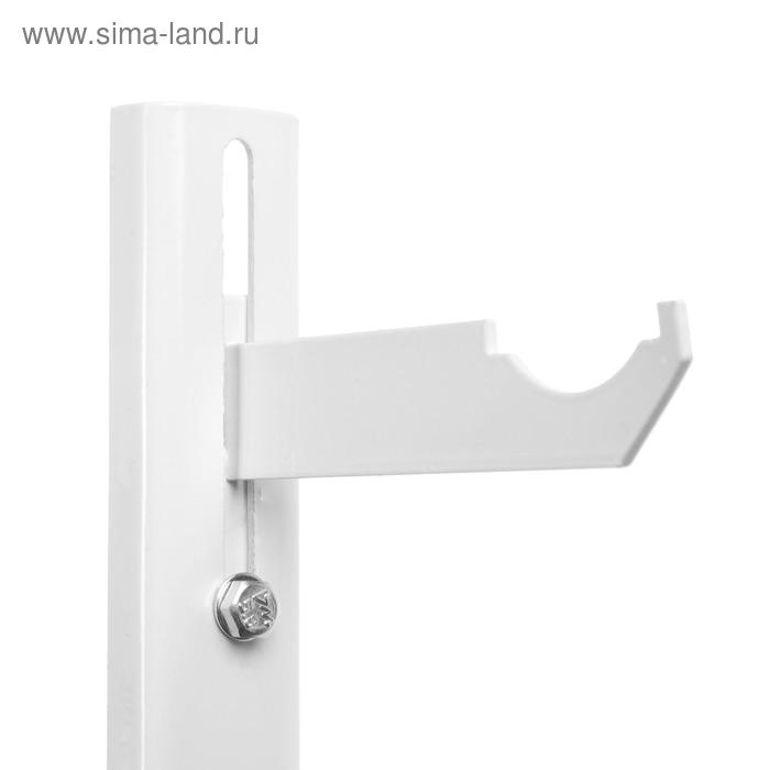 Кронштейн напольный для алюминиевых радиаторов, межосевое расстояние 500 мм Кронштейн напольный для алюминиевых радиаторов, межосевое расстояние 500 мм