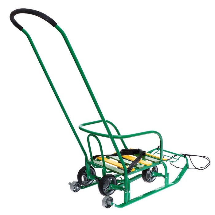 Санки «Тимка 3К универсал», цвет зелёный Санки «Тимка 3К универсал», цвет зелёный