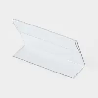 Ценникодержатель, 6&times;2&times;4 см, ПЭТ 0.5 мм