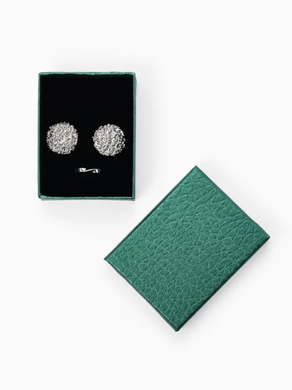 Набор коробочек подарочных 6 шт. под набор &laquo;Животный принт&raquo; симпл, 7&times;9 см, зелёный