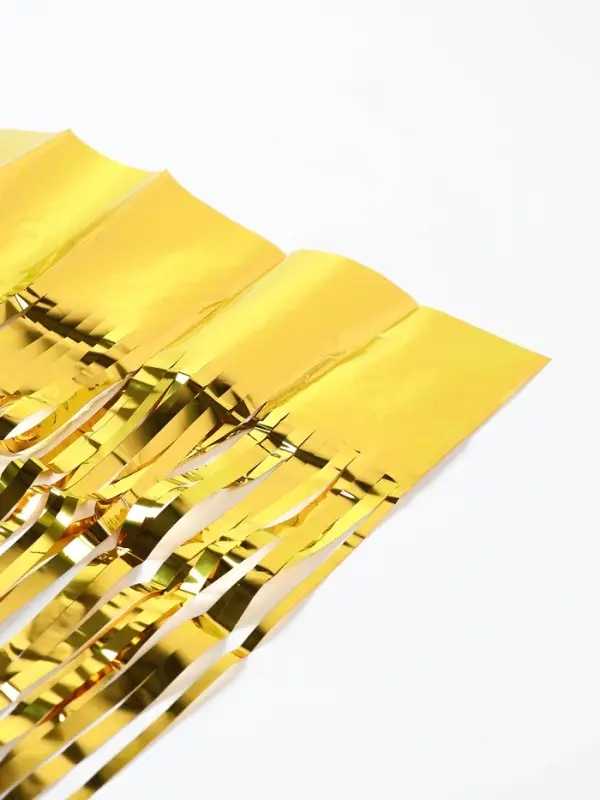 Занавес для фотозоны «Дождик» цвет золотой, 1*2 м Занавес для фотозоны «Дождик» цвет золотой, 1*2 м