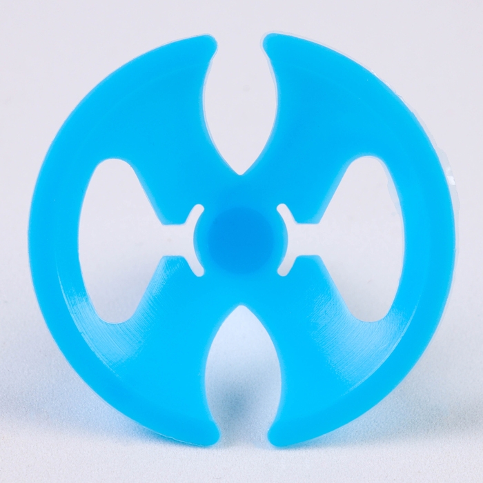 Держатель-зажим для шаров, d=5 мм, цвет голубой, набор 100 шт. Держатель-зажим для шаров, d=5 мм, цвет голубой, набор 100 шт.