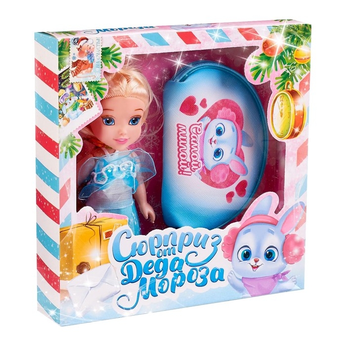 Куколка с кошельком «Сюрприз от Деда Мороза», набор Куколка с кошельком «Сюрприз от Деда Мороза», набор